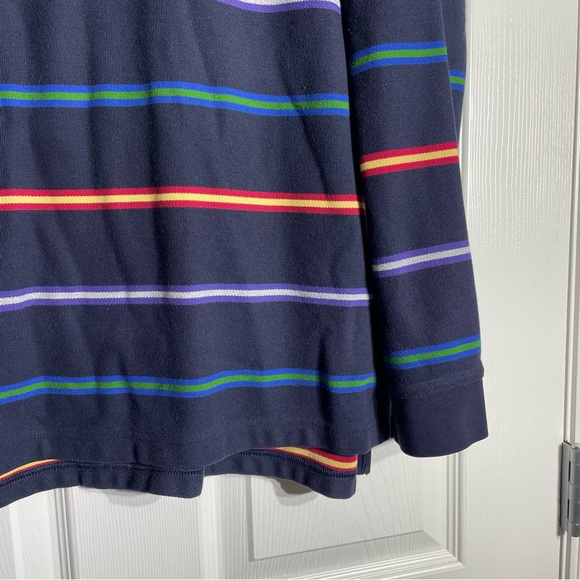 Brooks Brothers Long Sleeve Striped Polo Shirt XL - Picture 3 of 6
